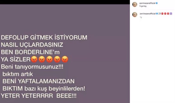 Zerrin Özer isyan etti!